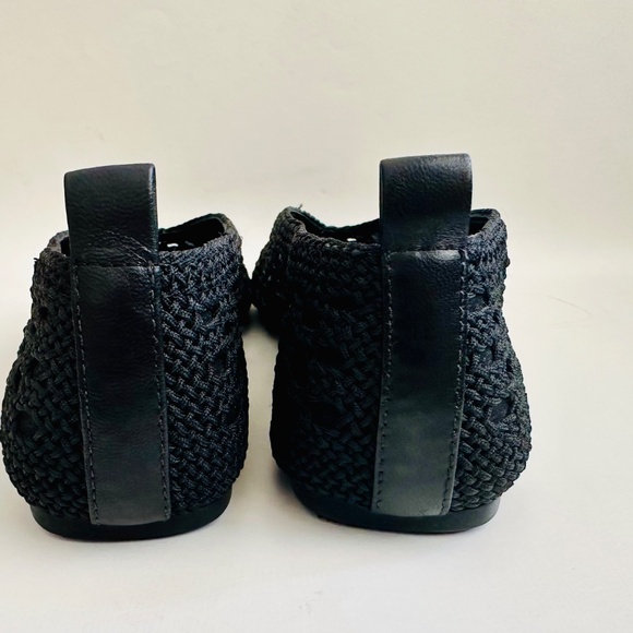 Massimo Duttile Braided Ballet Flats Black EUR 39 (8) - Picture 3 of 10